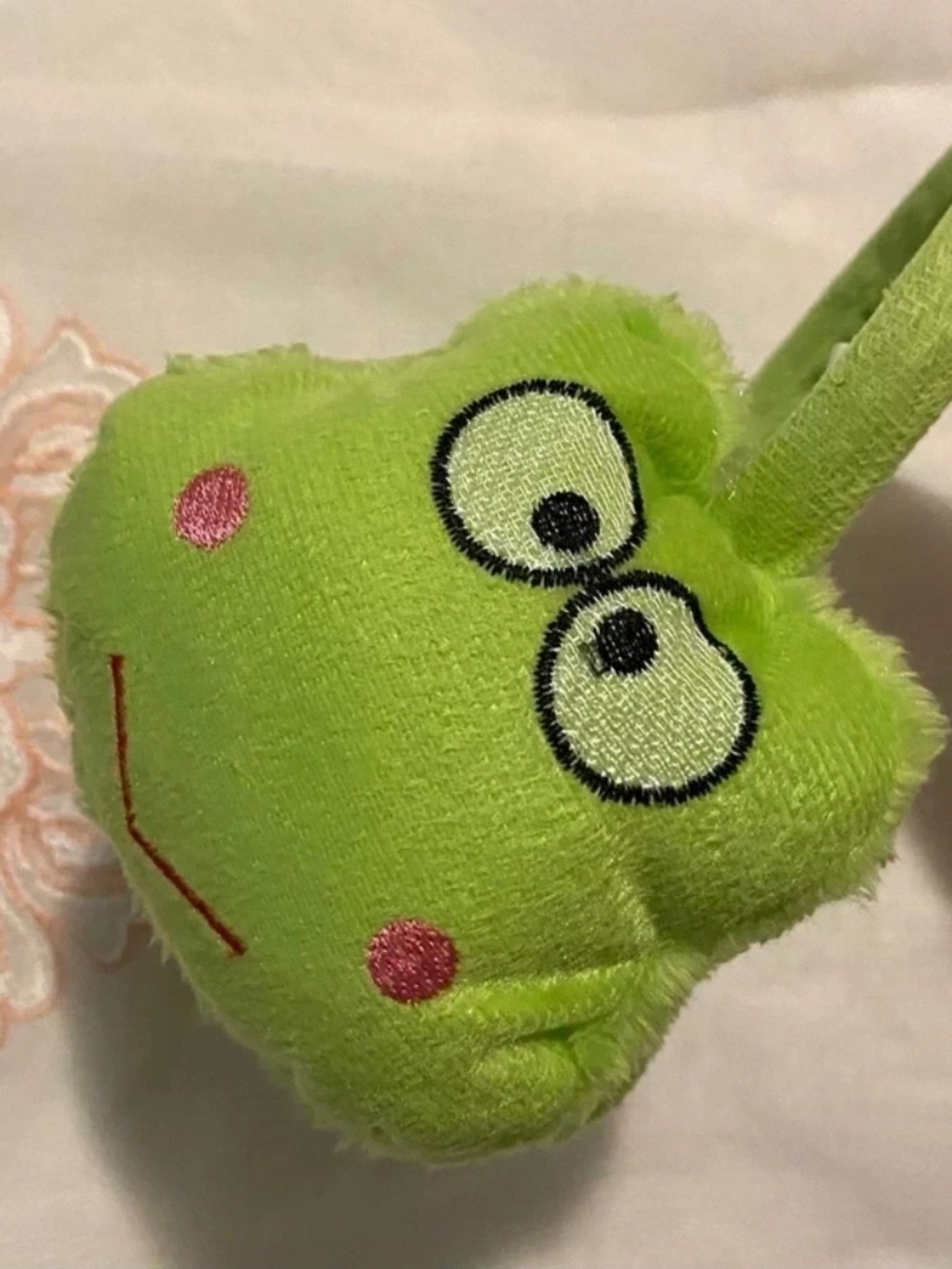 Sanrio keroppi plush earmuffs